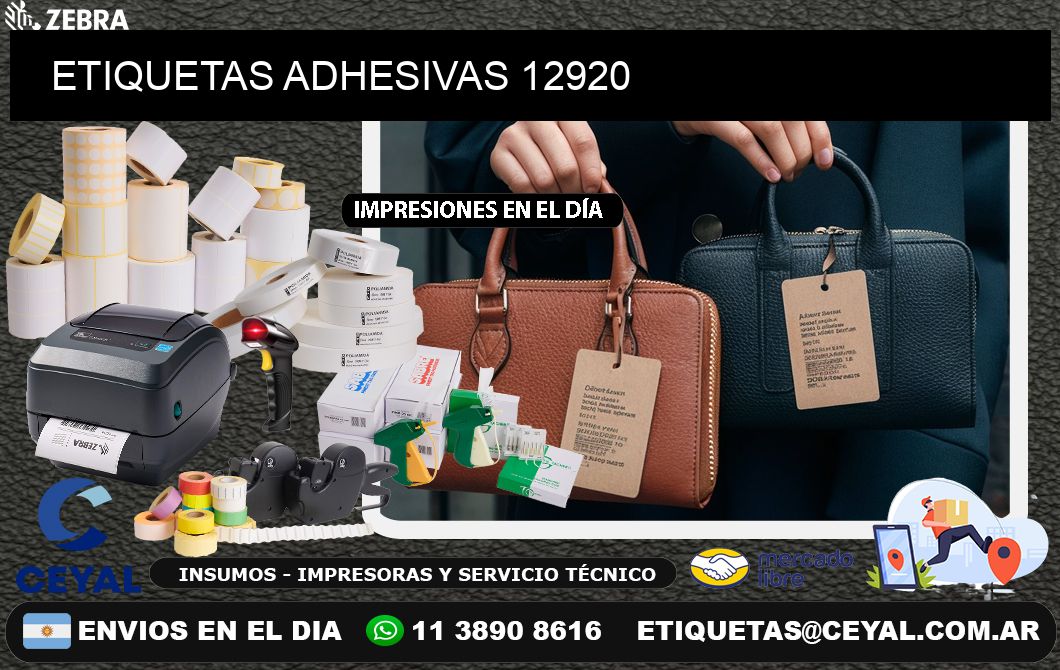 ETIQUETAS ADHESIVAS 12920