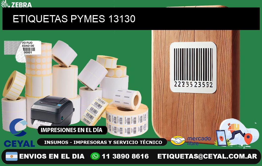 ETIQUETAS PYMES 13130