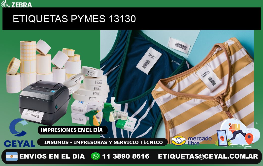 ETIQUETAS PYMES 13130