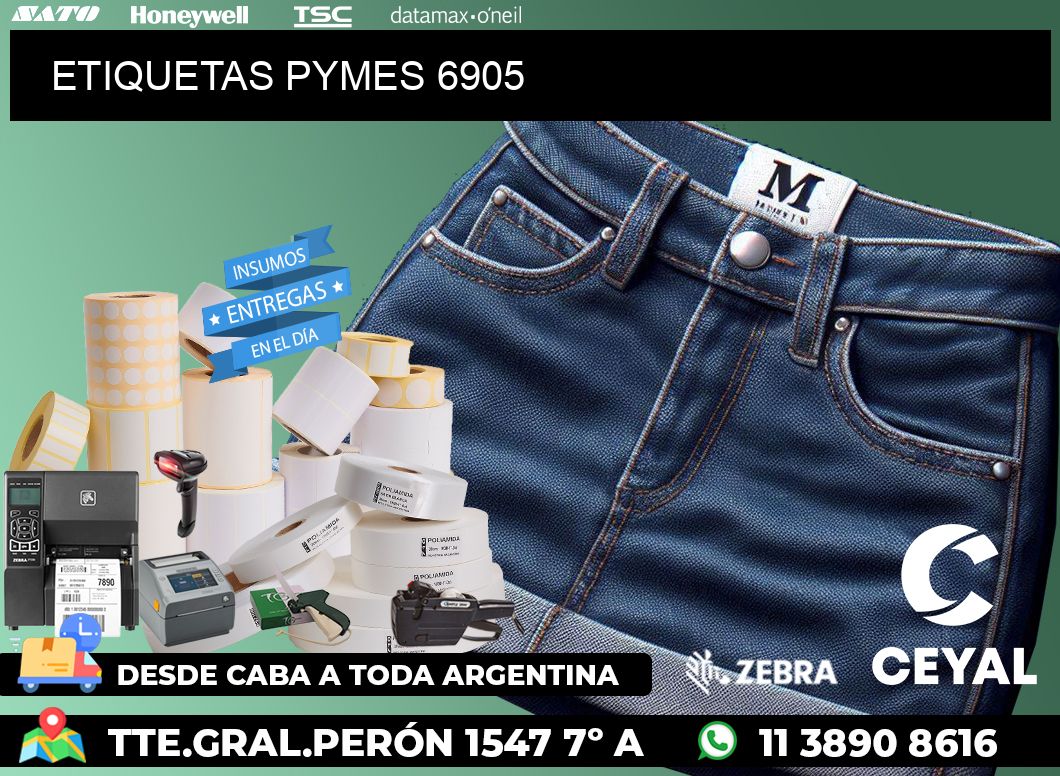 ETIQUETAS PYMES 6905