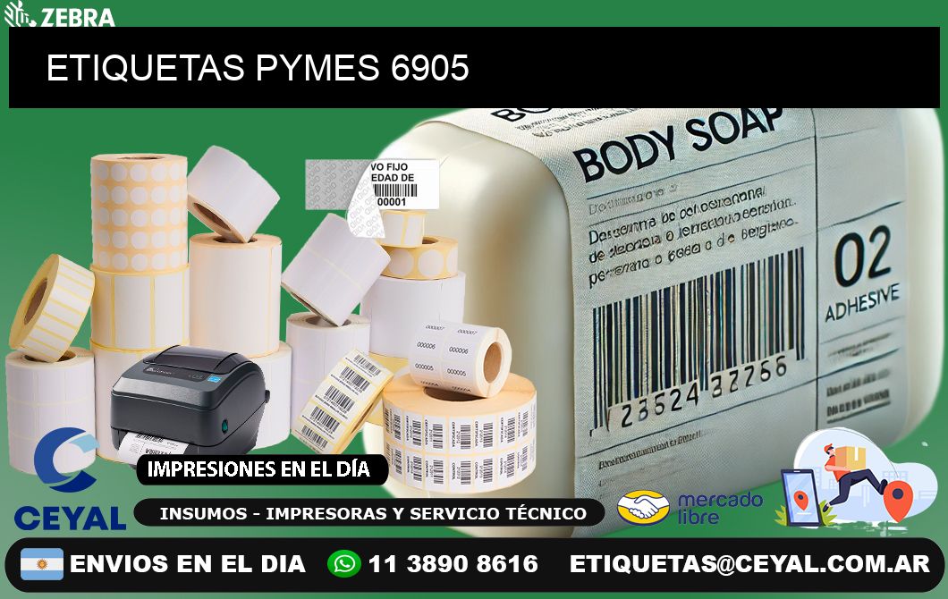 ETIQUETAS PYMES 6905