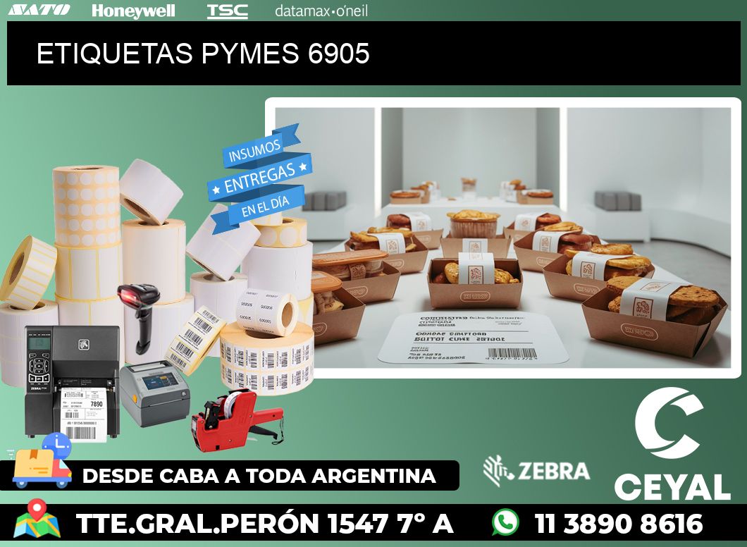 ETIQUETAS PYMES 6905