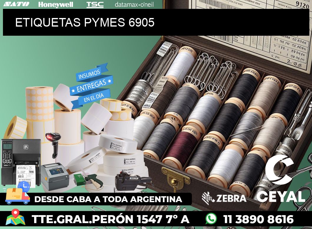 ETIQUETAS PYMES 6905