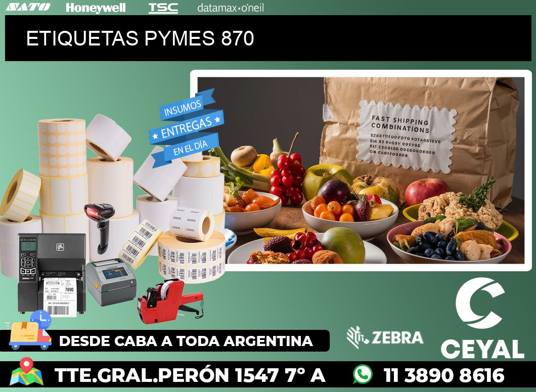 ETIQUETAS PYMES 870