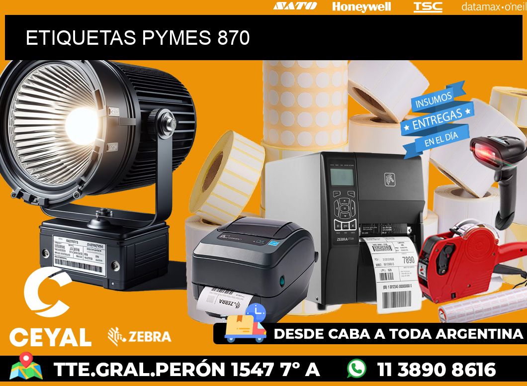 ETIQUETAS PYMES 870