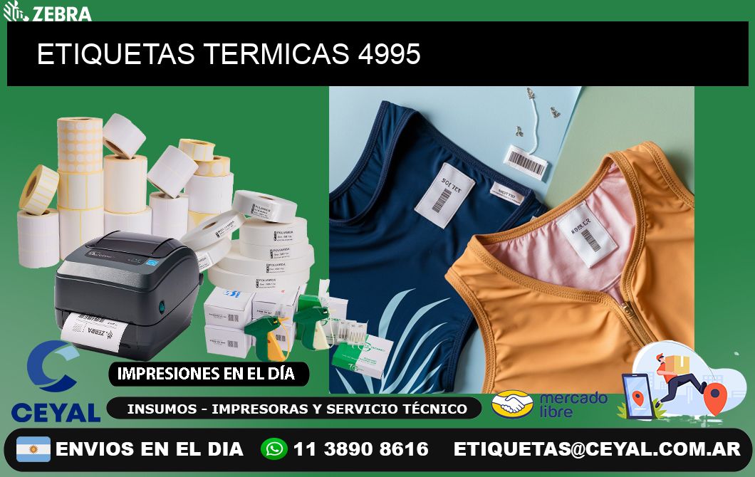 ETIQUETAS TERMICAS 4995