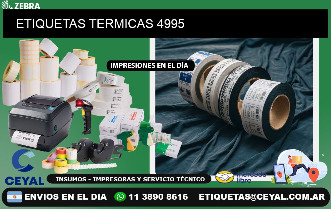 ETIQUETAS TERMICAS 4995