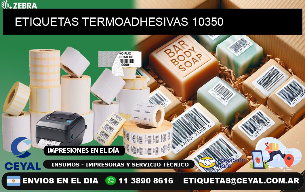 ETIQUETAS TERMOADHESIVAS 10350