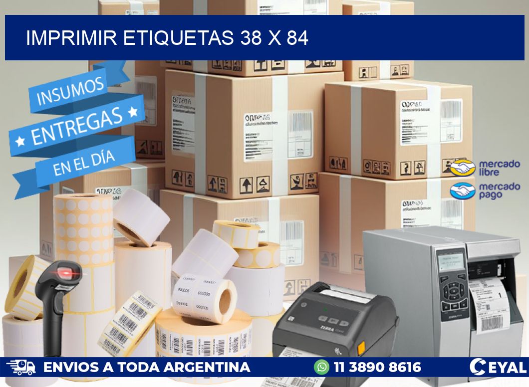 IMPRIMIR ETIQUETAS 38 x 84