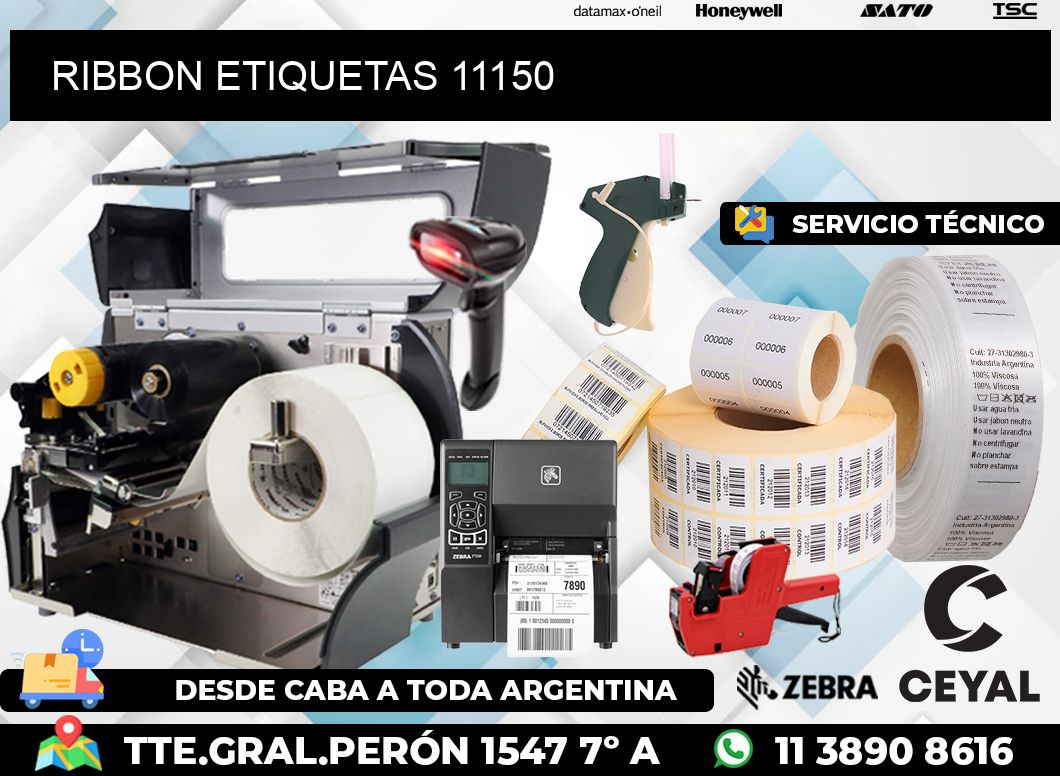 RIBBON ETIQUETAS 11150