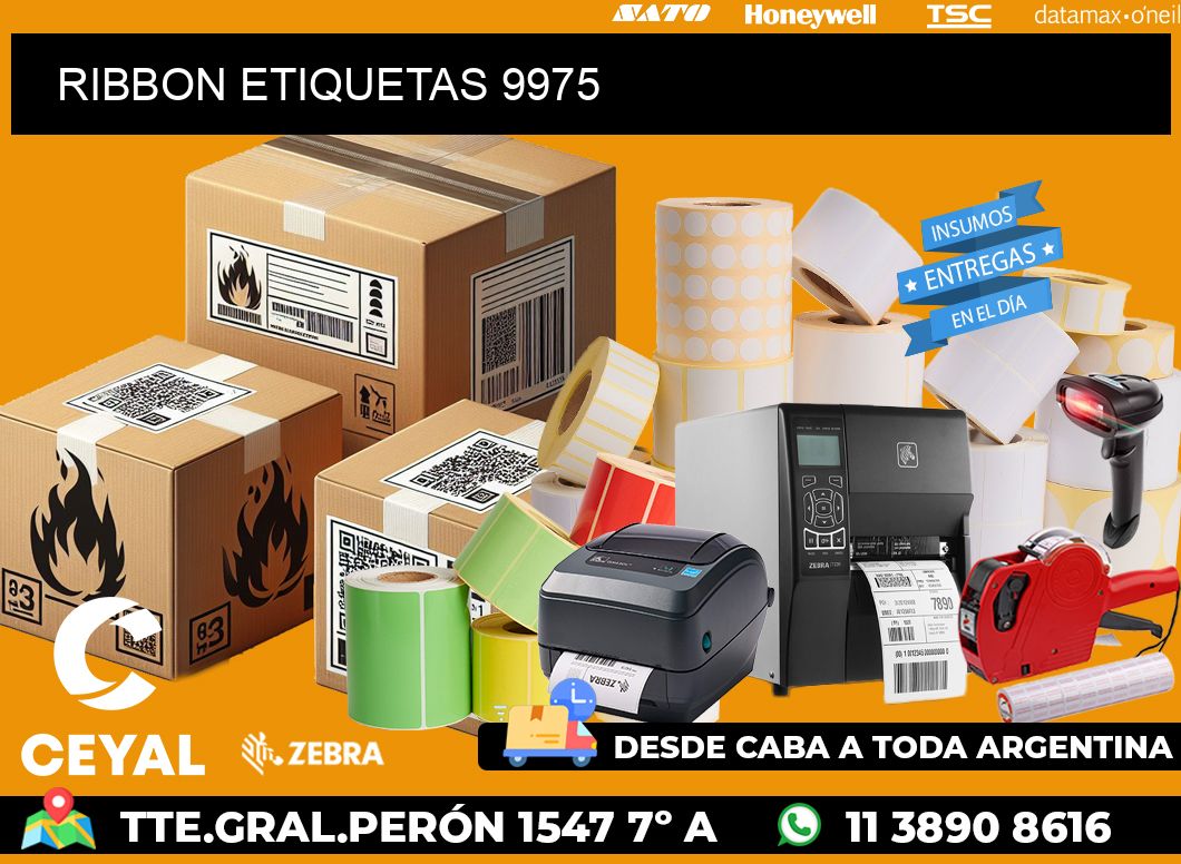 RIBBON ETIQUETAS 9975