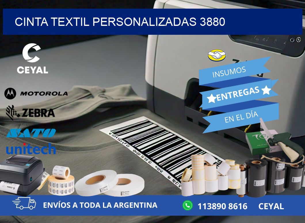 CINTA TEXTIL PERSONALIZADAS 3880