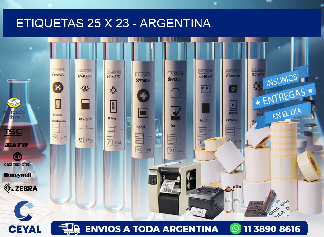 ETIQUETAS 25 x 23 – ARGENTINA