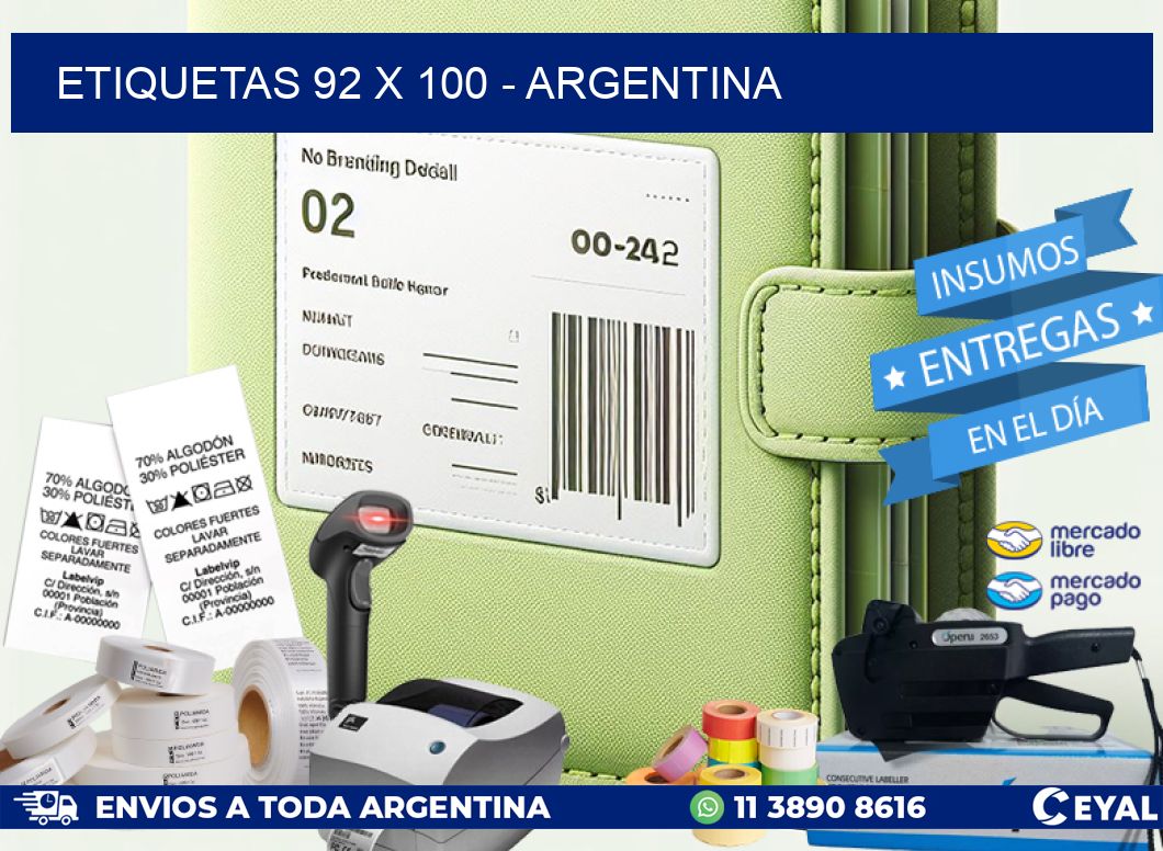 ETIQUETAS 92 x 100 – ARGENTINA