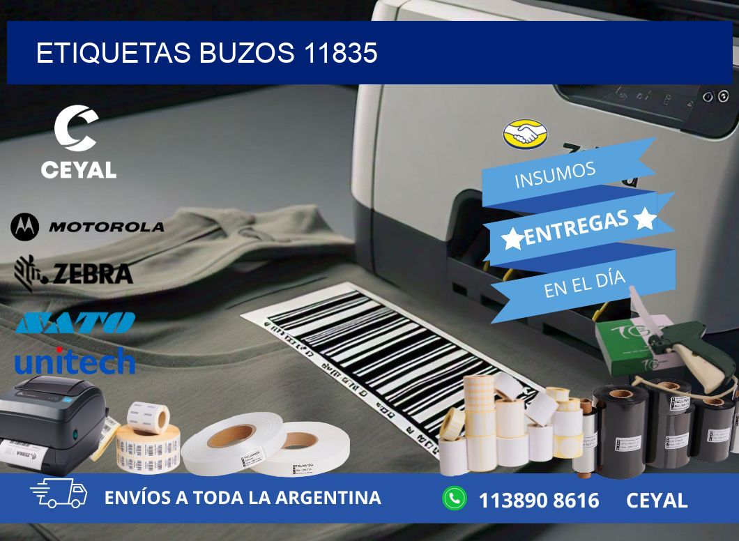 ETIQUETAS BUZOS 11835