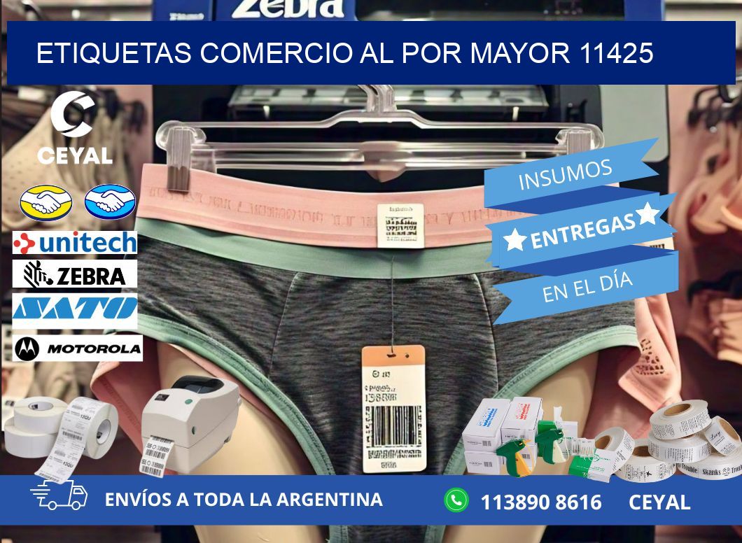 ETIQUETAS COMERCIO AL POR MAYOR 11425