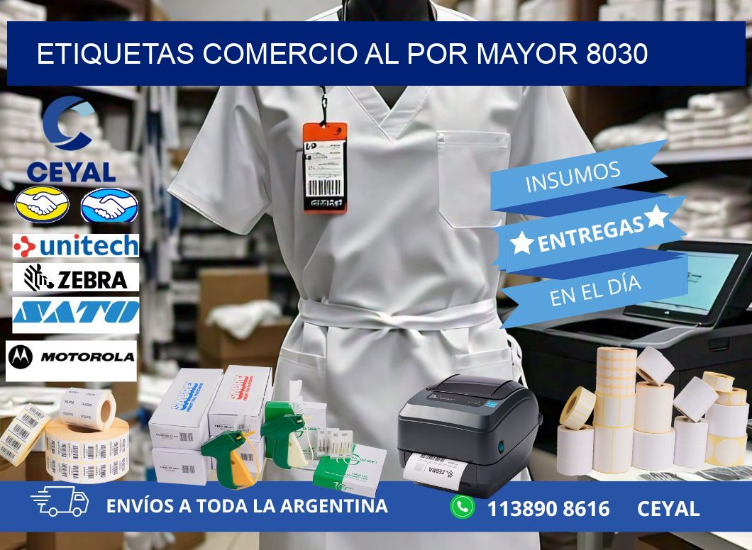 ETIQUETAS COMERCIO AL POR MAYOR 8030