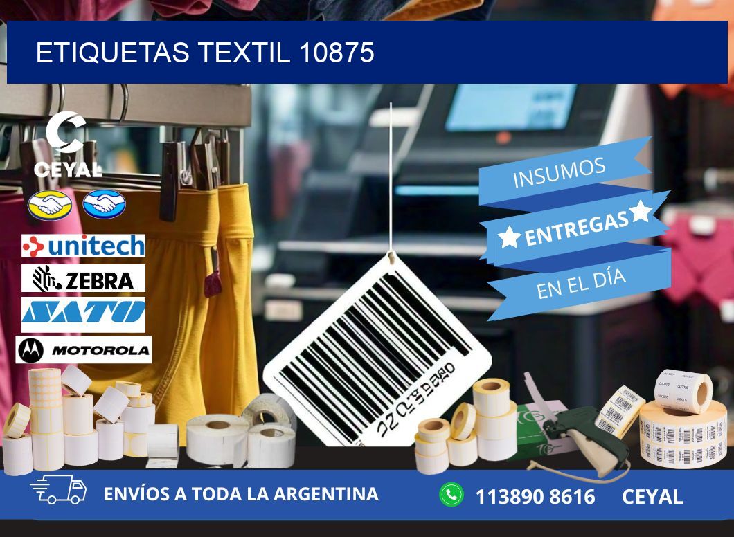 ETIQUETAS TEXTIL 10875