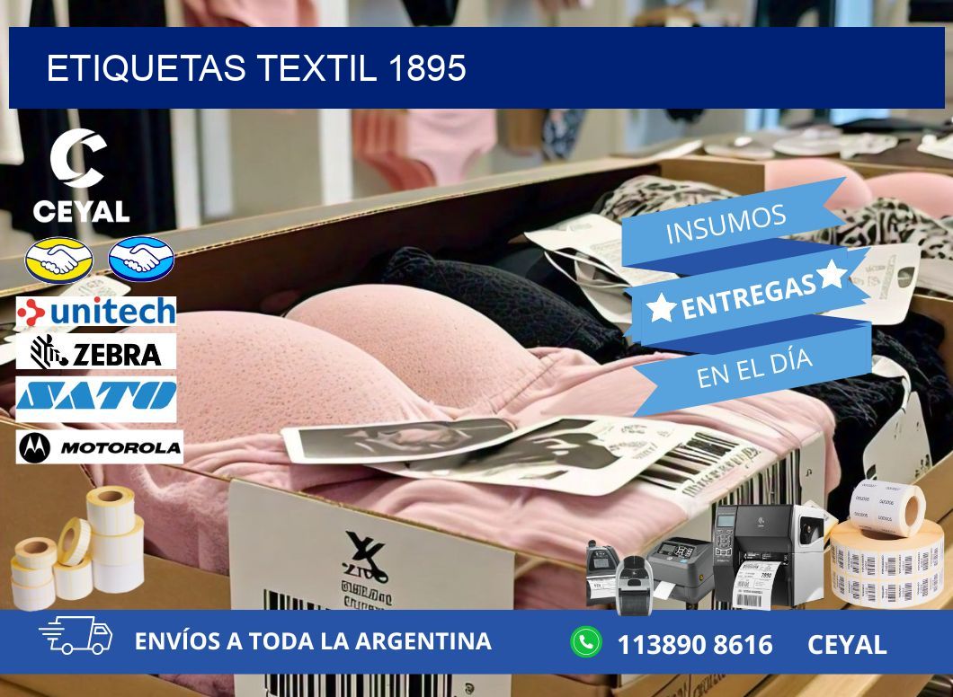 ETIQUETAS TEXTIL 1895