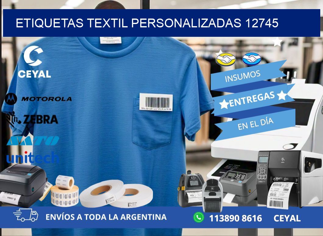 ETIQUETAS TEXTIL PERSONALIZADAS 12745