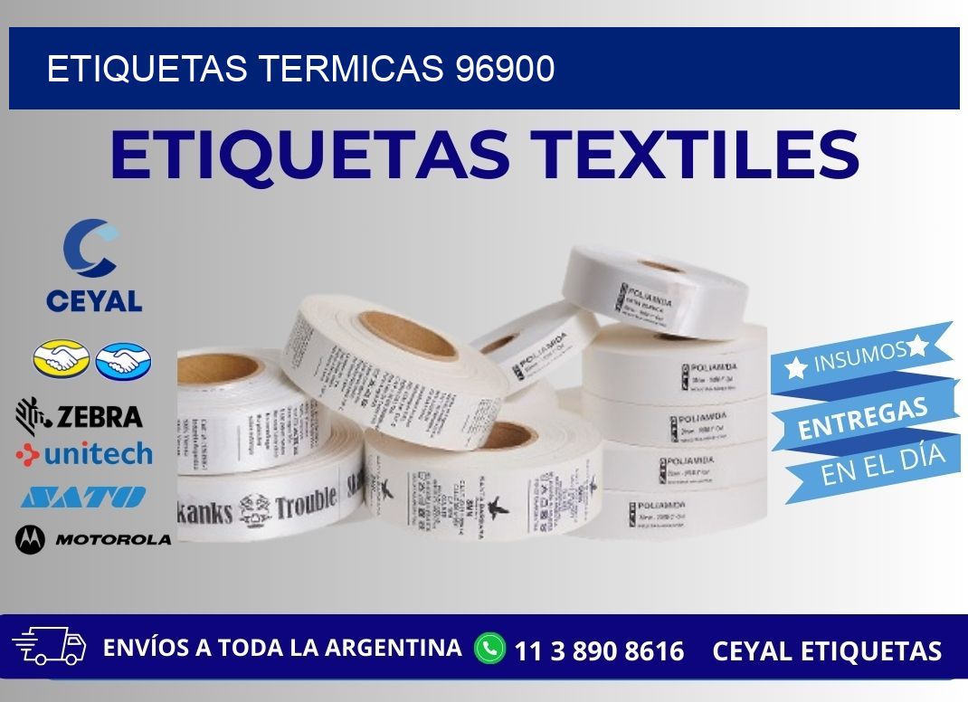 ETIQUETAS TERMICAS 96900