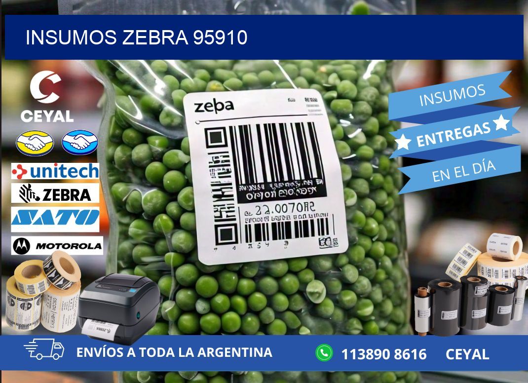 INSUMOS ZEBRA 95910