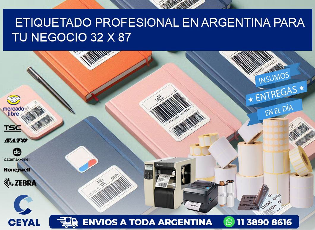 Etiquetado Profesional en Argentina para tu Negocio 32 x 87