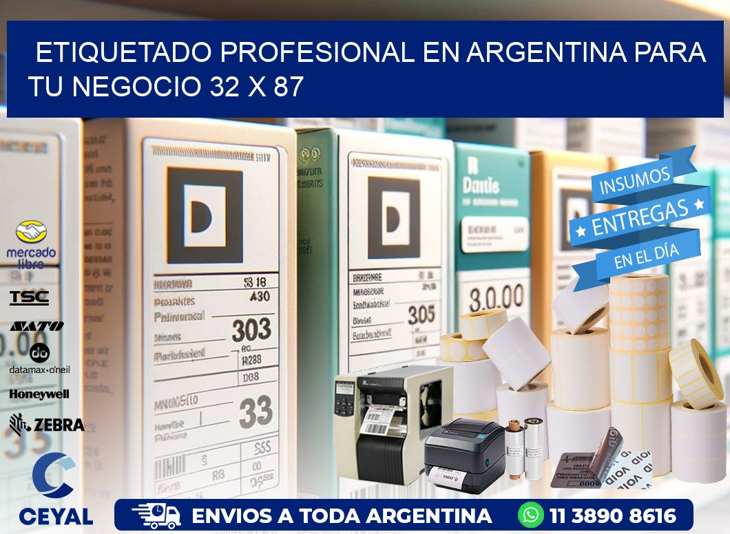 Etiquetado Profesional en Argentina para tu Negocio 32 x 87