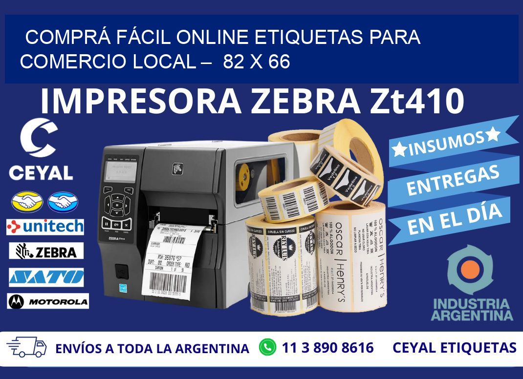 COMPRÁ FÁCIL ONLINE ETIQUETAS PARA COMERCIO LOCAL –  82 x 66