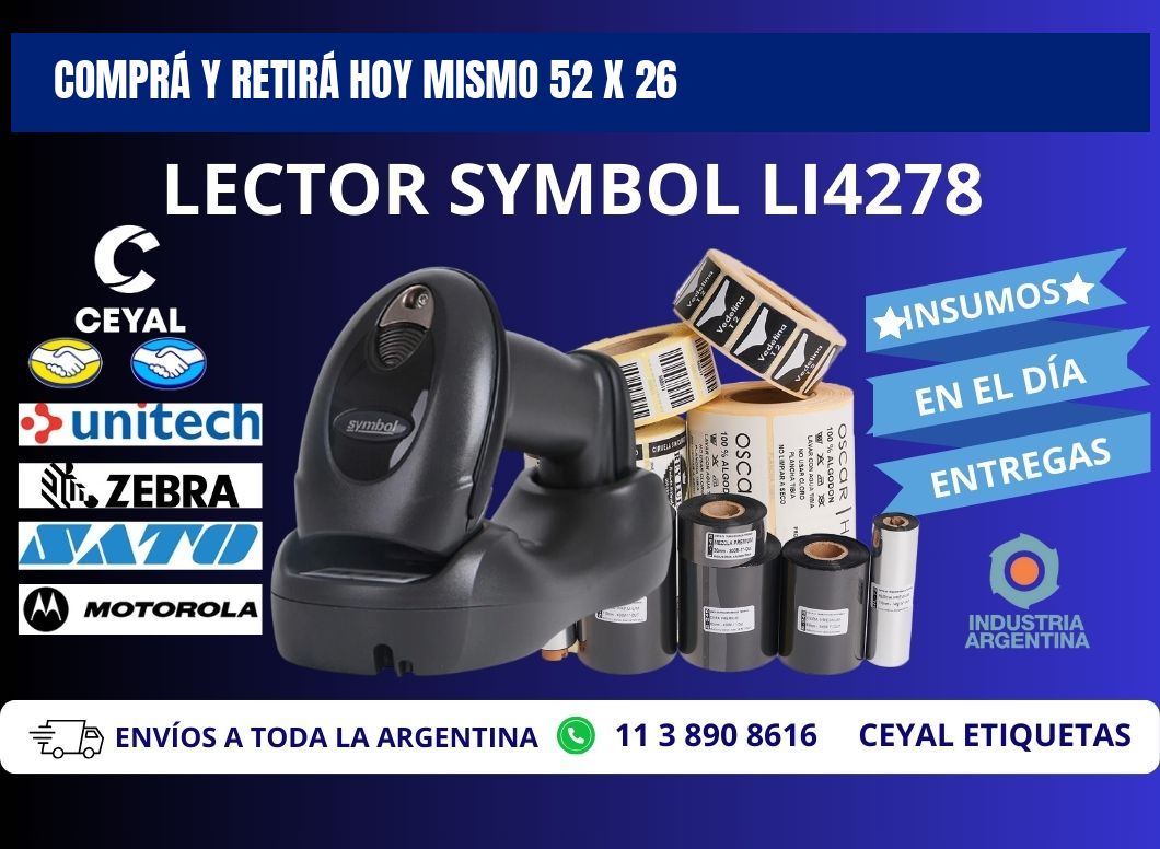 COMPRÁ Y RETIRÁ HOY MISMO 52 x 26