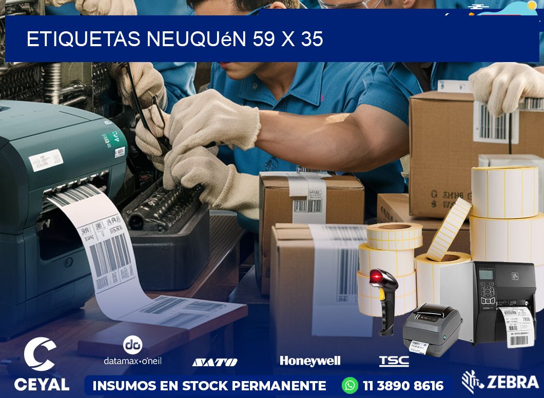 Etiquetas Neuquén 59 x 35