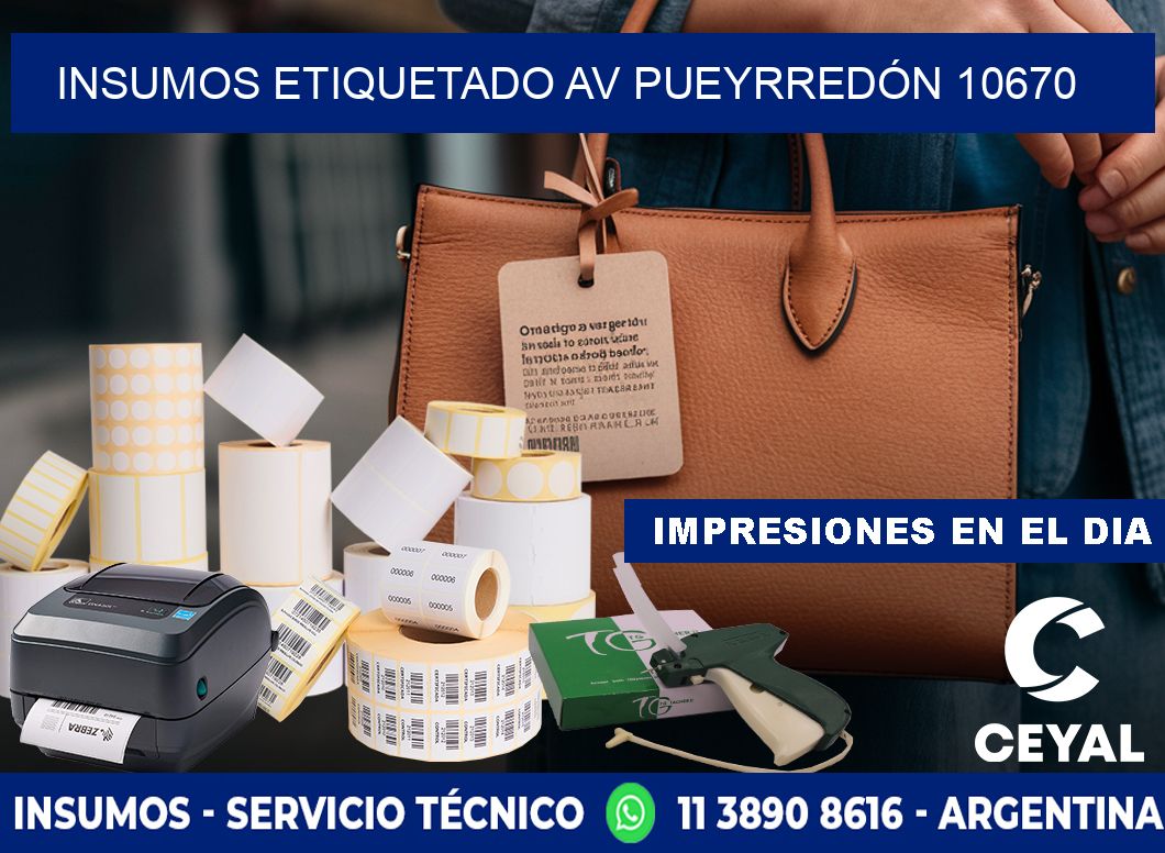 INSUMOS ETIQUETADO AV PUEYRREDÓN 10670