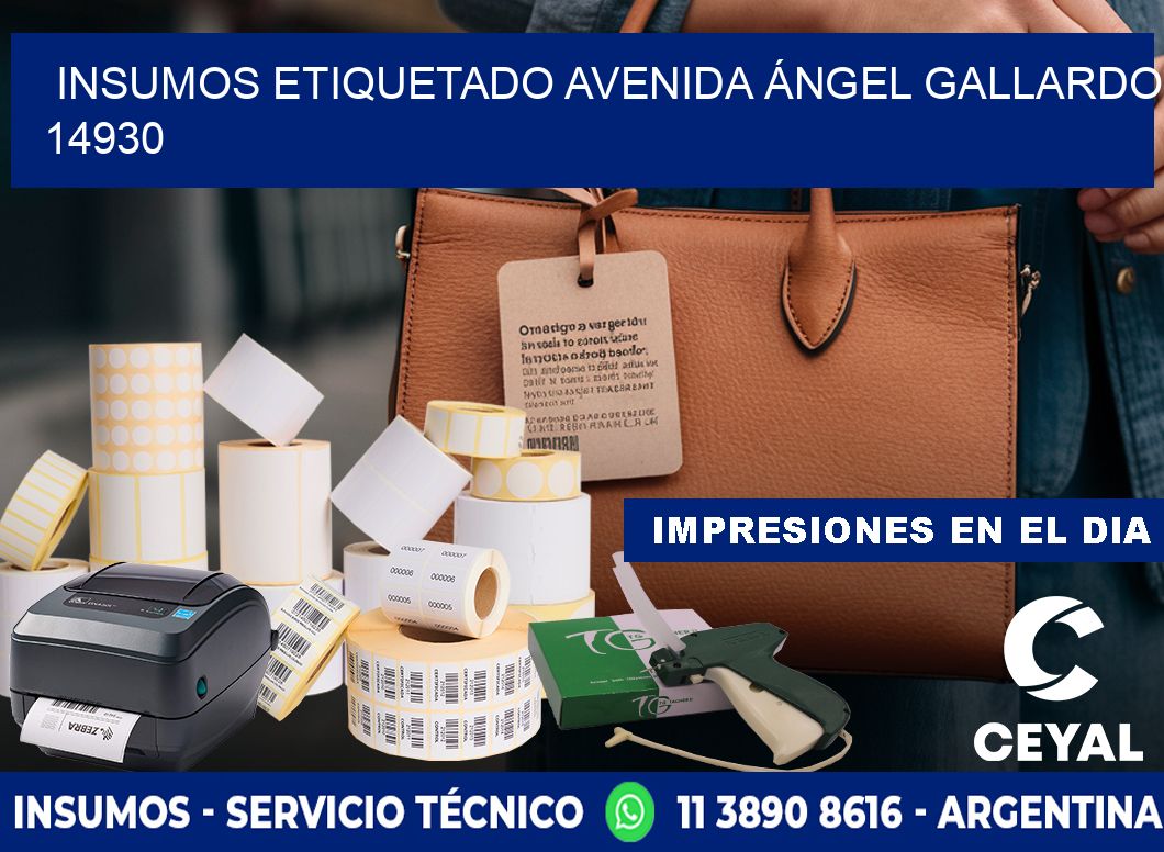 INSUMOS ETIQUETADO Avenida Ángel Gallardo 14930