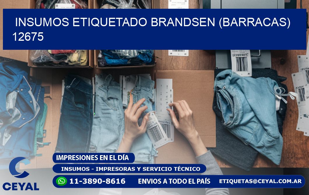 INSUMOS ETIQUETADO Brandsen (Barracas) 12675