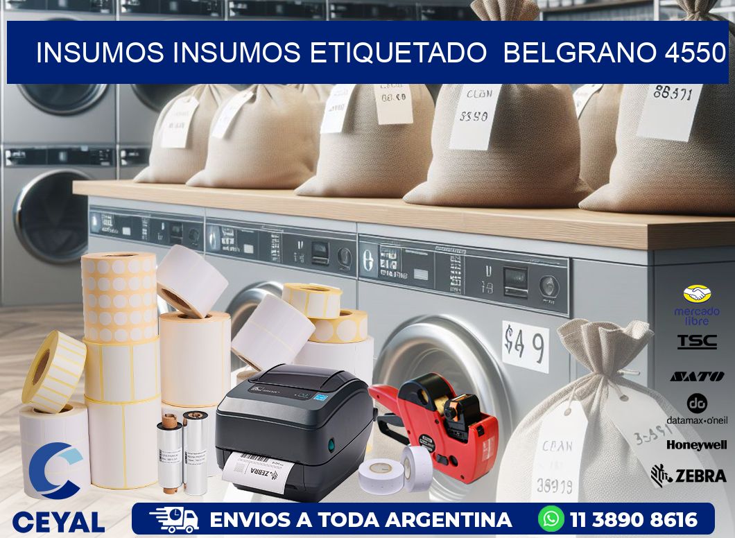 INSUMOS INSUMOS ETIQUETADO  Belgrano 4550