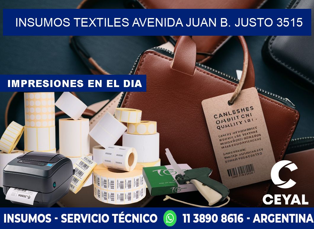 INSUMOS TEXTILES AVENIDA JUAN B. JUSTO 3515