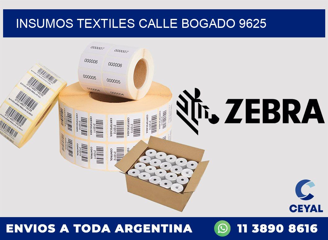 INSUMOS TEXTILES CALLE BOGADO 9625