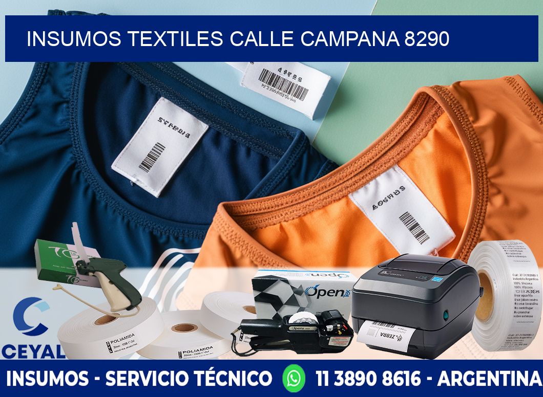 INSUMOS TEXTILES CALLE CAMPANA 8290