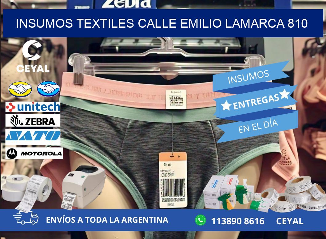 INSUMOS TEXTILES CALLE EMILIO LAMARCA 810