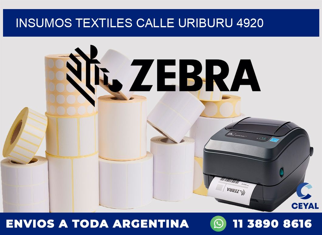 INSUMOS TEXTILES CALLE URIBURU 4920