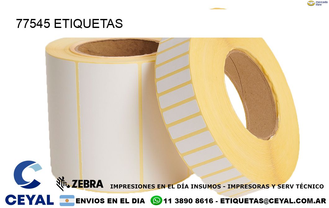 77545 ETIQUETAS