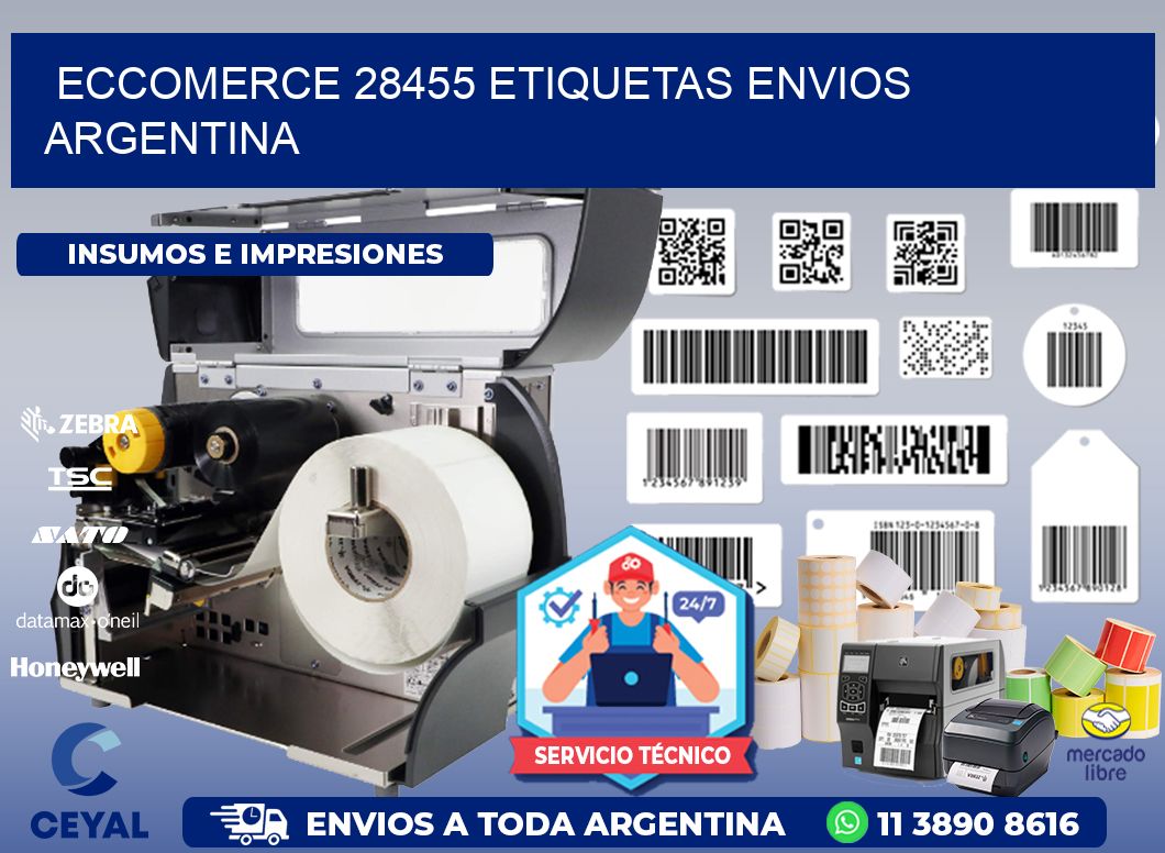 ECCOMERCE 28455 ETIQUETAS ENVIOS ARGENTINA