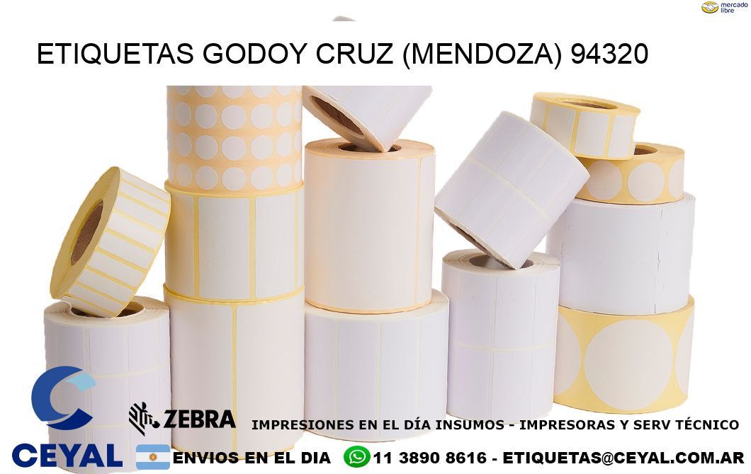 ETIQUETAS GODOY CRUZ (MENDOZA) 94320