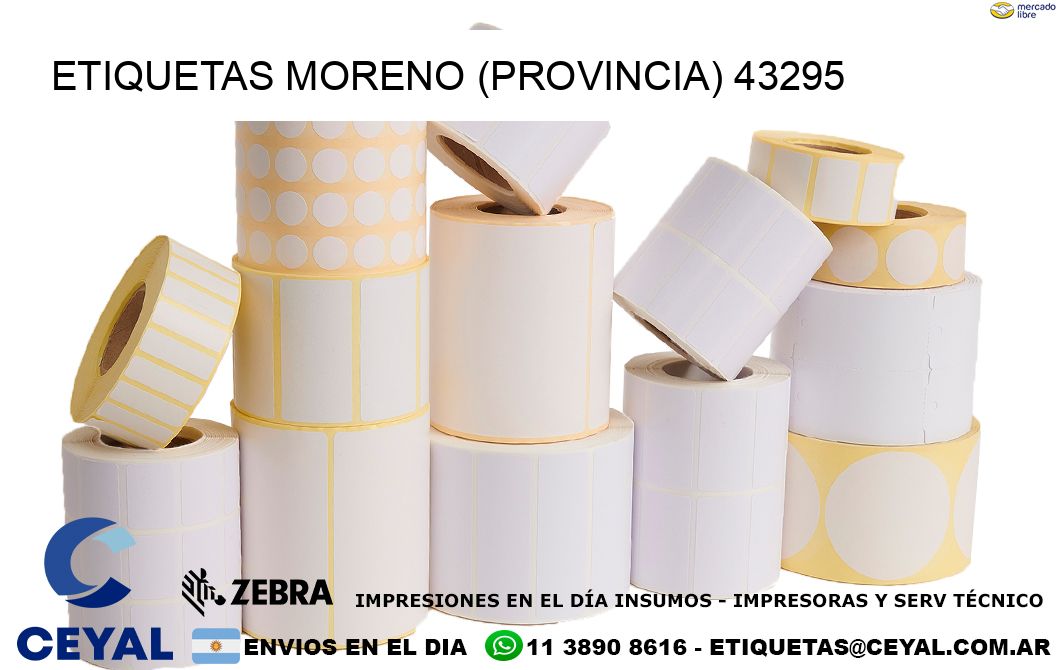 ETIQUETAS MORENO (PROVINCIA) 43295