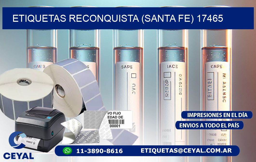 ETIQUETAS RECONQUISTA (SANTA FE) 17465