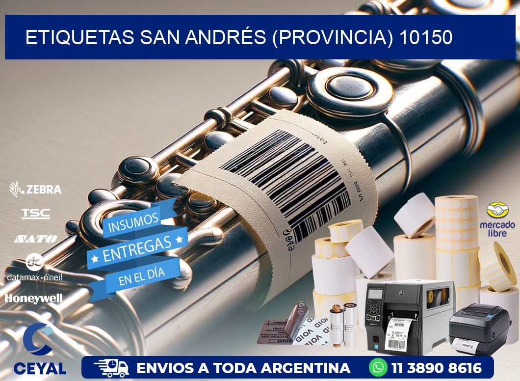 ETIQUETAS SAN ANDRÉS (PROVINCIA) 10150