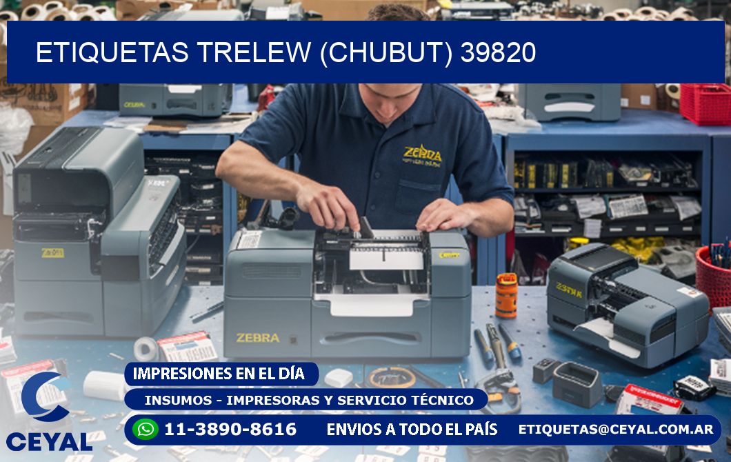 ETIQUETAS TRELEW (CHUBUT) 39820