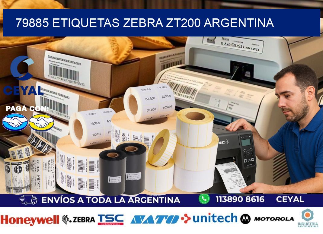 79885 etiquetas zebra zt200 argentina